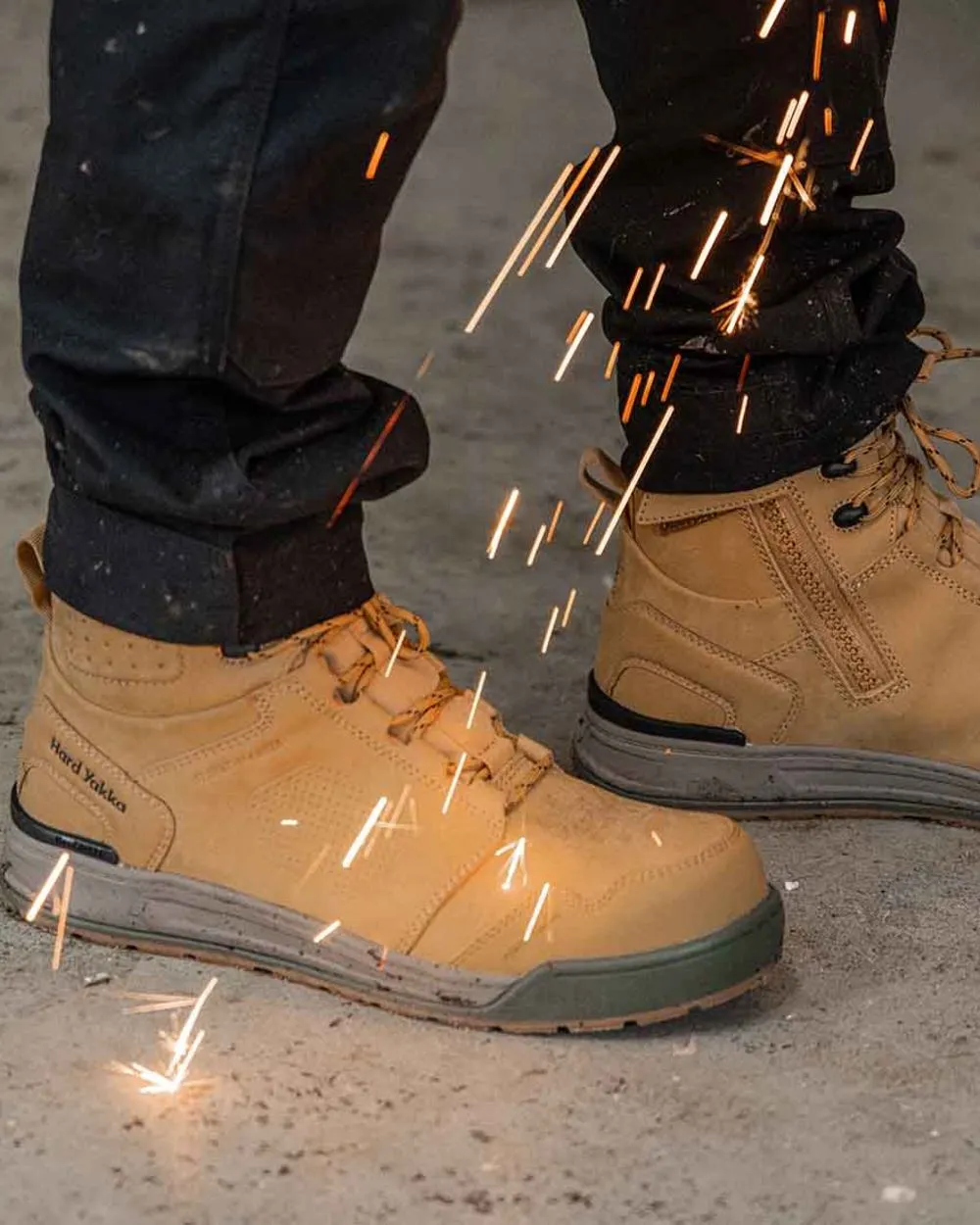Hard Yakka Mens 3056 S7S 6 Safety Boots
