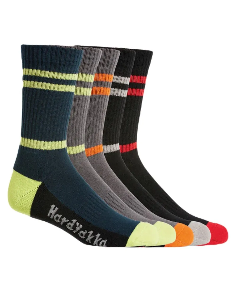 Hard Yakka Mens Crew Pack Work Socks