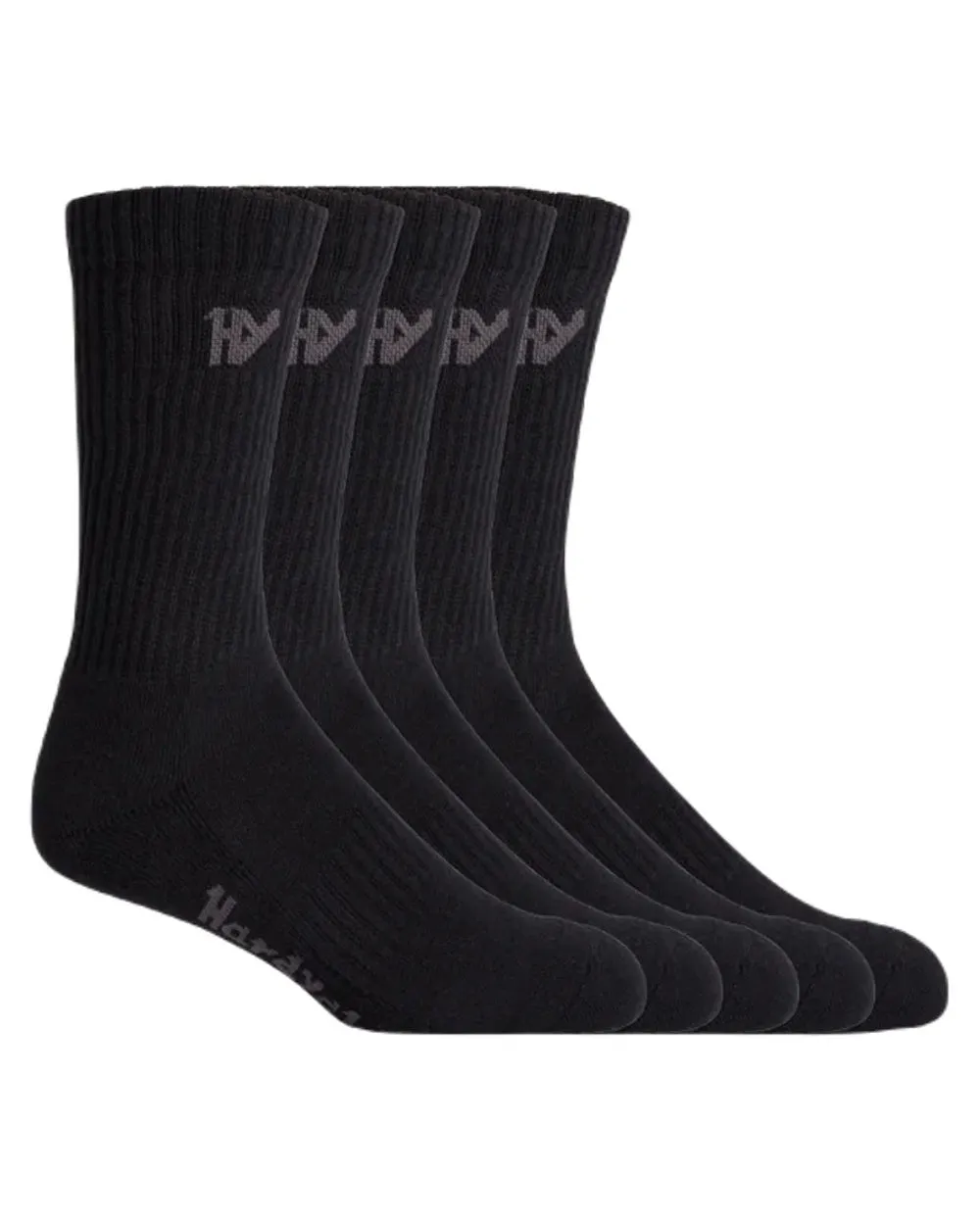 Hard Yakka Mens Crew Pack Work Socks
