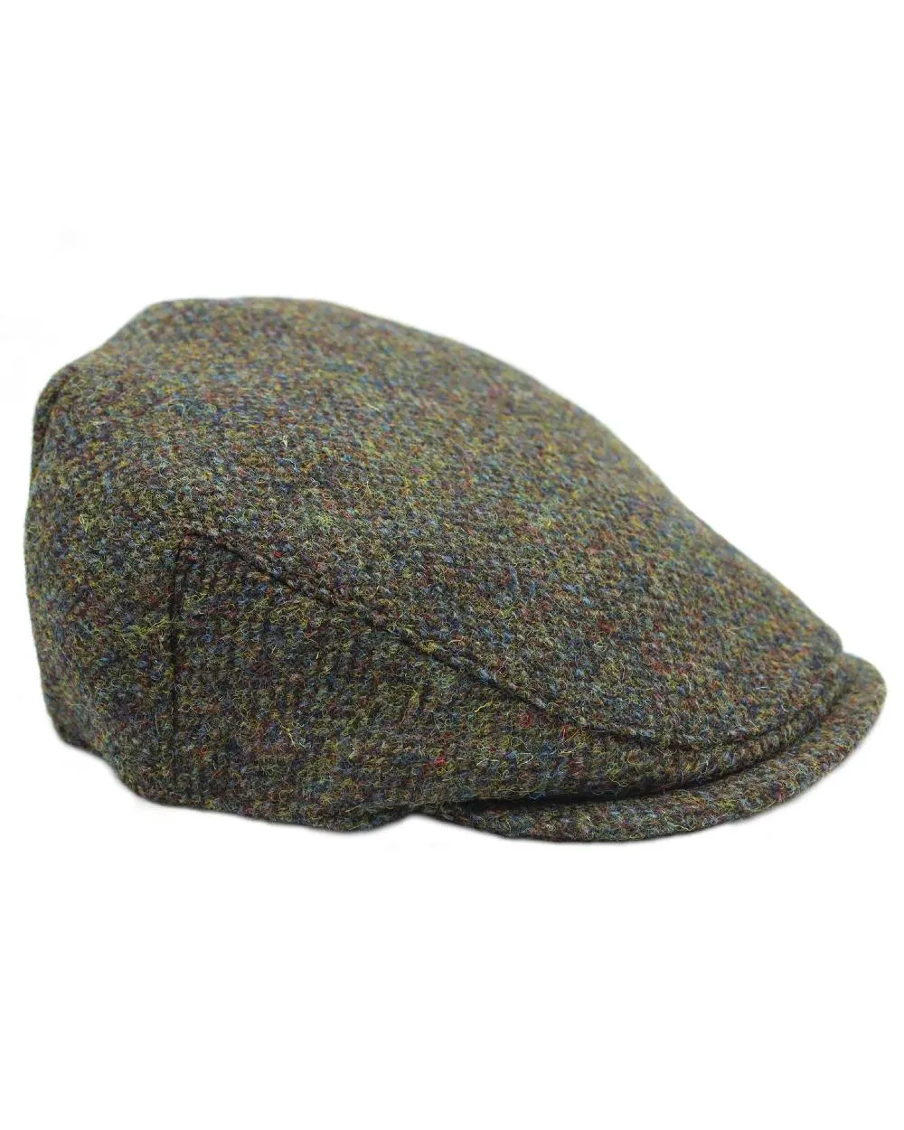 Heather Highland Harris Tweed Flat Cap