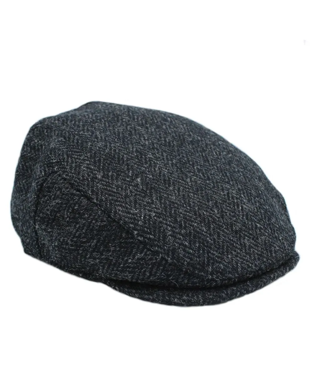 Heather Highland Harris Tweed Flat Cap