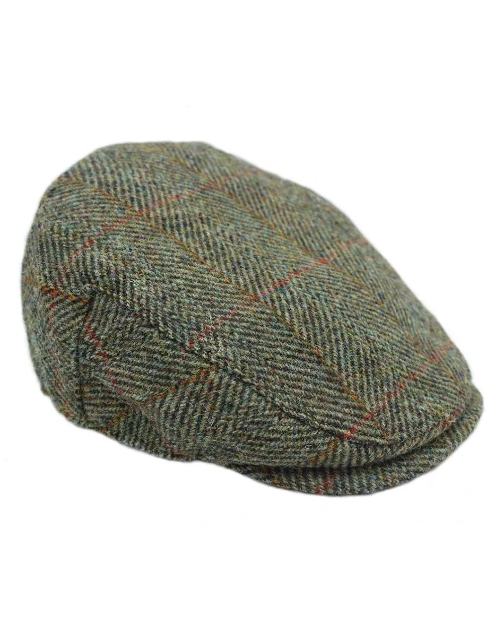 Heather Highland Harris Tweed Flat Cap