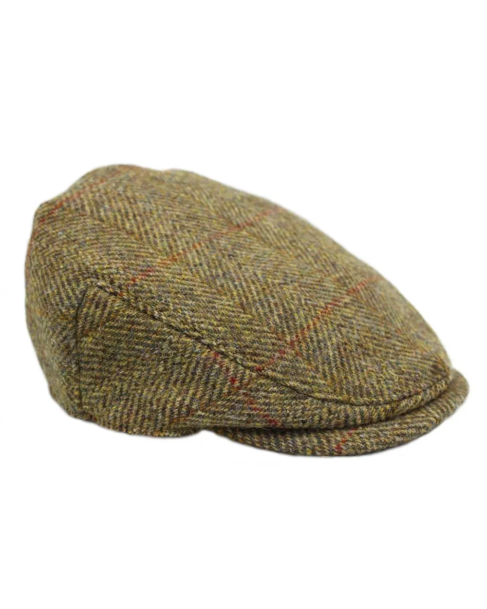 Heather Highland Harris Tweed Flat Cap