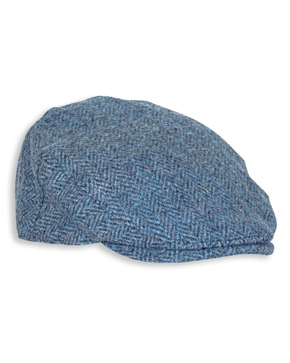 Heather Highland Harris Tweed Flat Cap