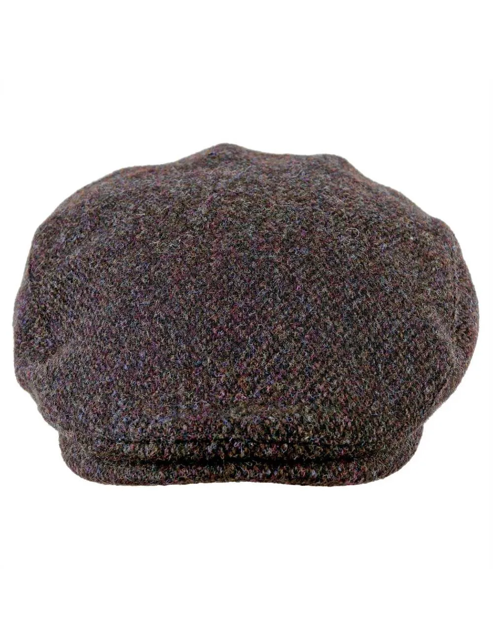 Heather Highland Harris Tweed Flat Cap