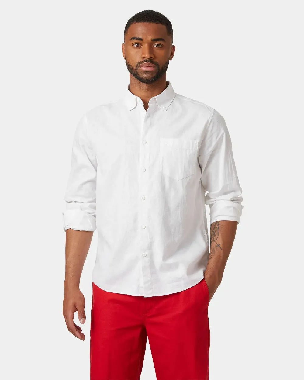 Helly Hansen Mens Club Long Sleeve Shirt