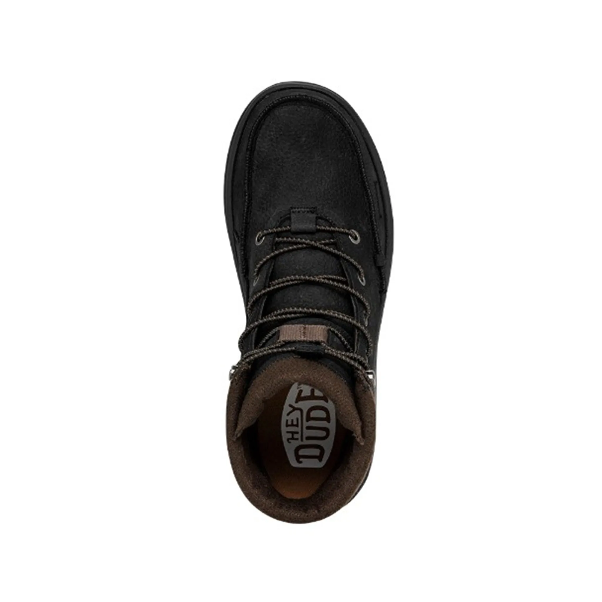 Hey Dude Men's Bradley Leather Black