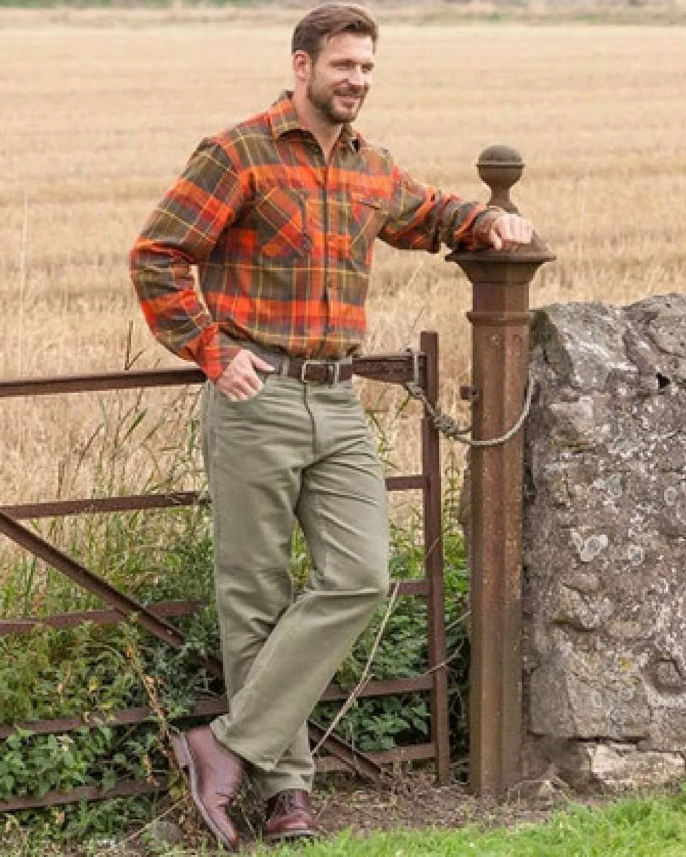 Hoggs of Fife Carrick Stretch Technical Moleskin Trousers
