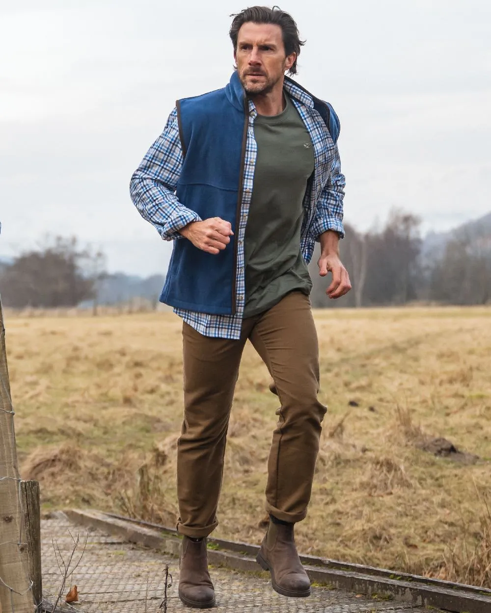 Hoggs of Fife Carrick Technical Stretch Moleskin Jeans