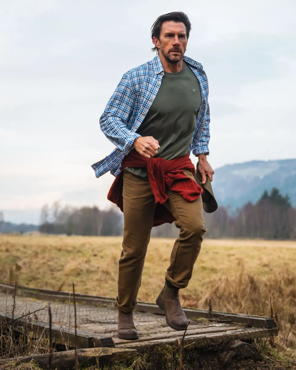 Hoggs of Fife Carrick Technical Stretch Moleskin Jeans