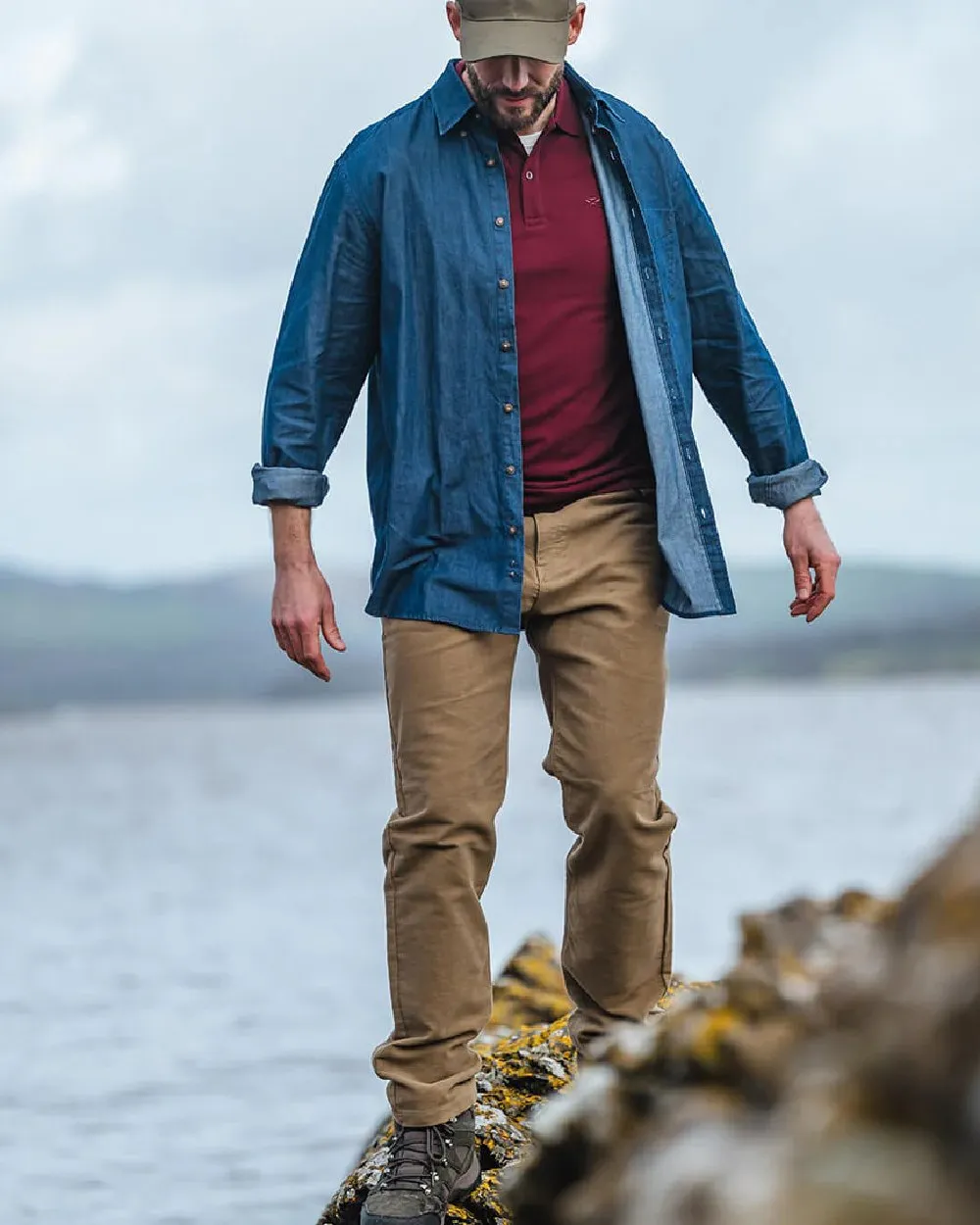 Hoggs of Fife Carrick Technical Stretch Moleskin Jeans