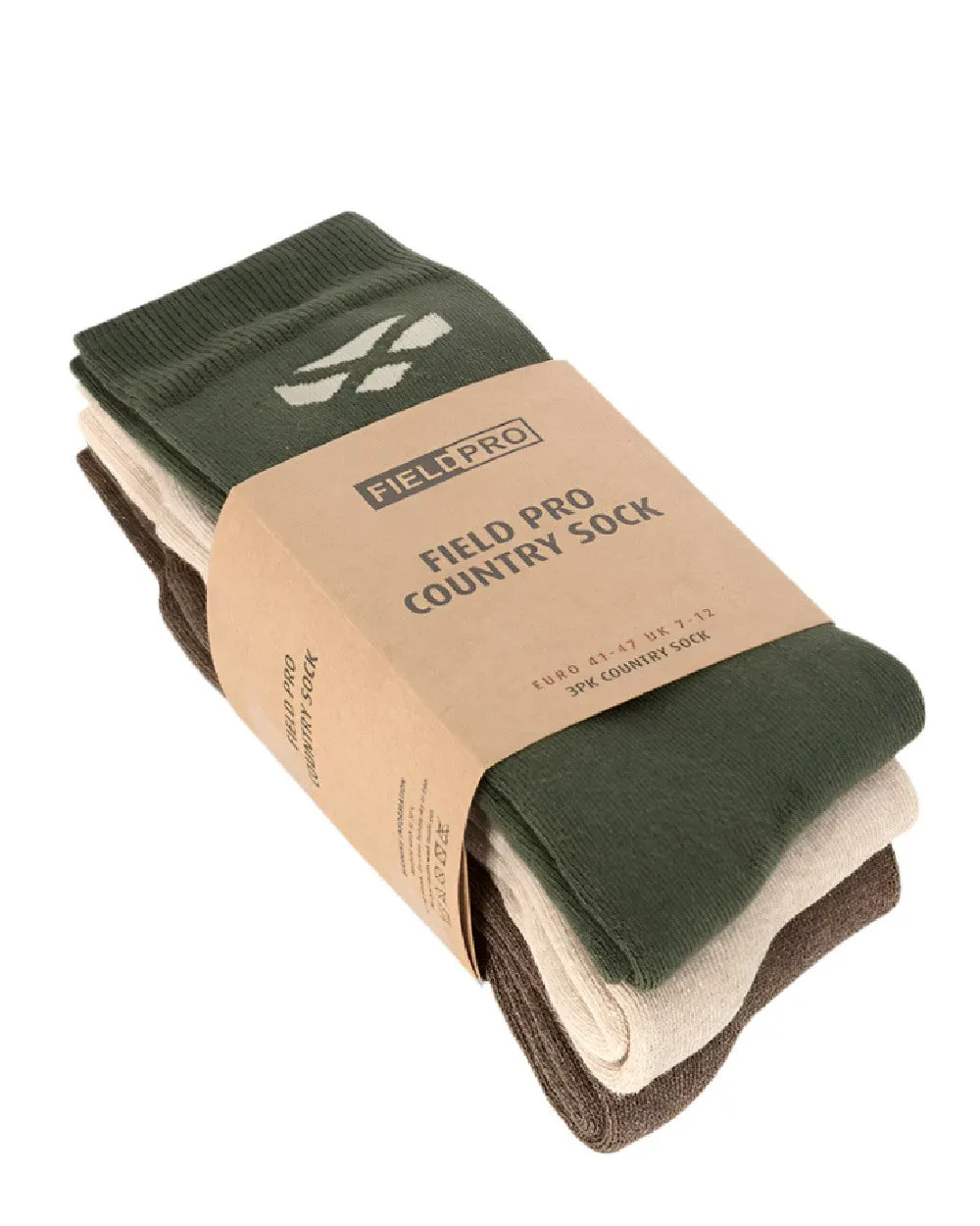 Hoggs of Fife Field Pro Country Socks Triple Pack