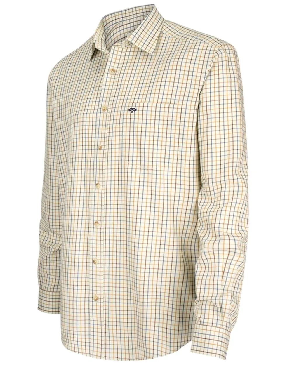 Hoggs of Fife Inverness Pure Cotton Tattersall Shirt