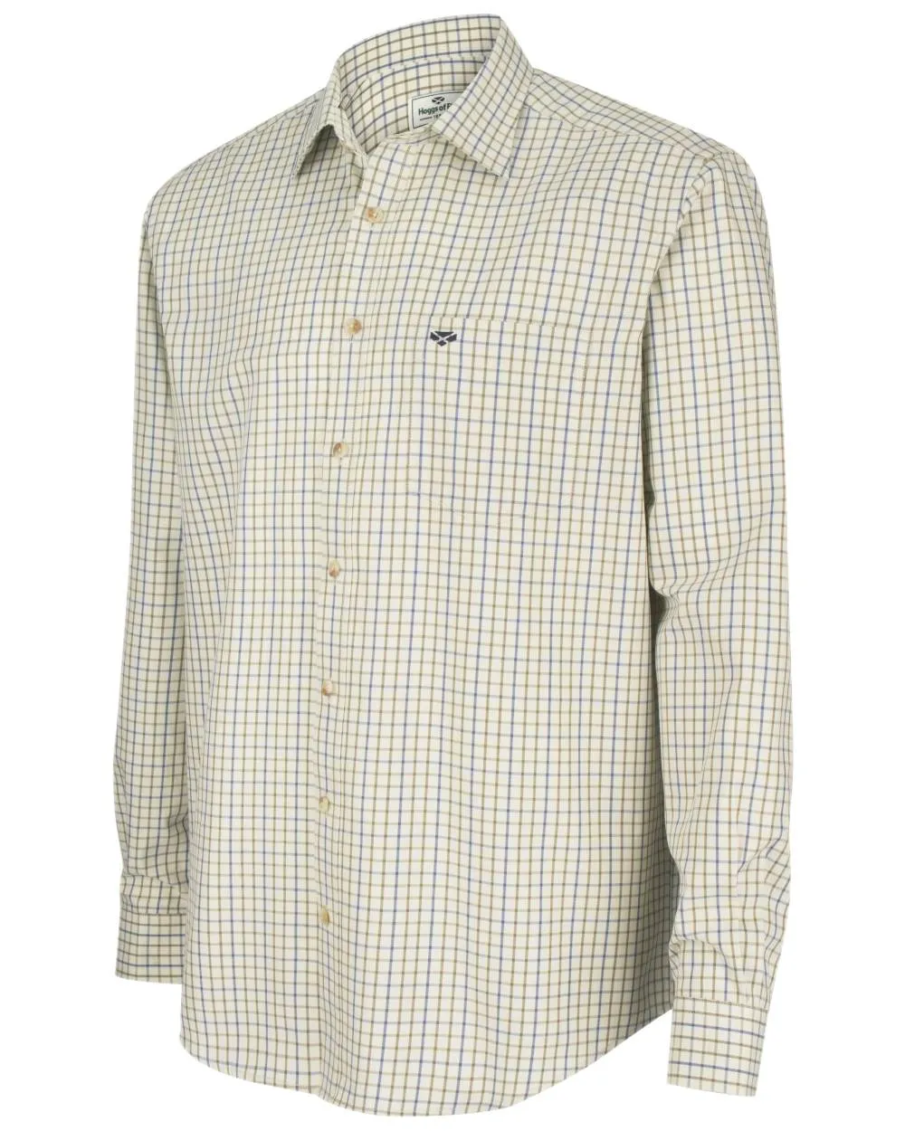 Hoggs of Fife Inverness Pure Cotton Tattersall Shirt