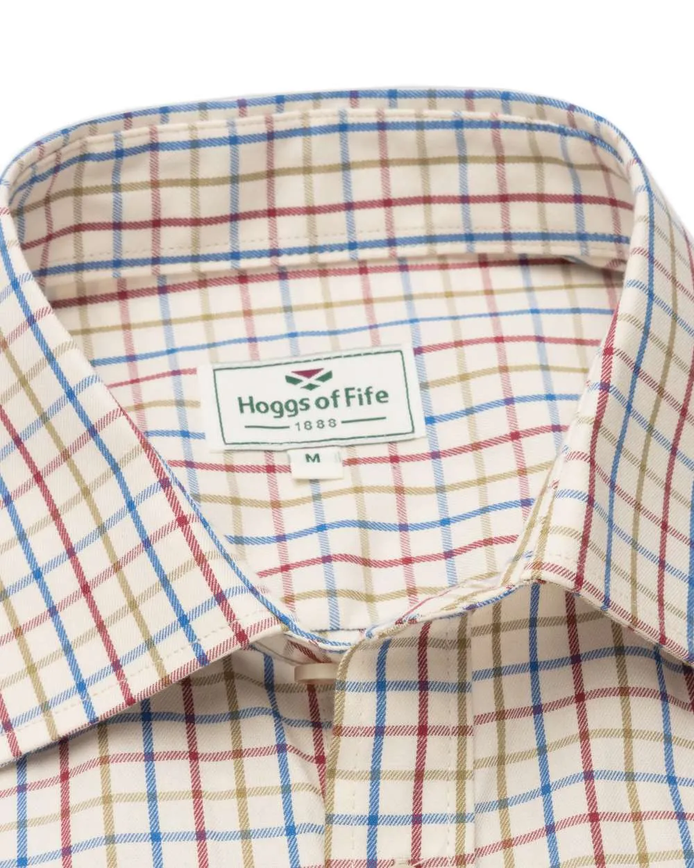 Hoggs of Fife Inverness Pure Cotton Tattersall Shirt