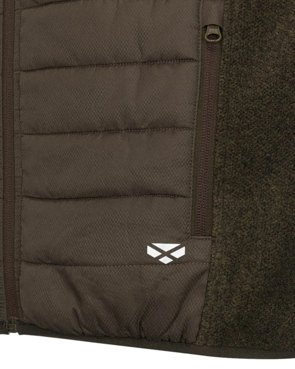Hoggs of Fife Mens Melville Hybrid Gilet
