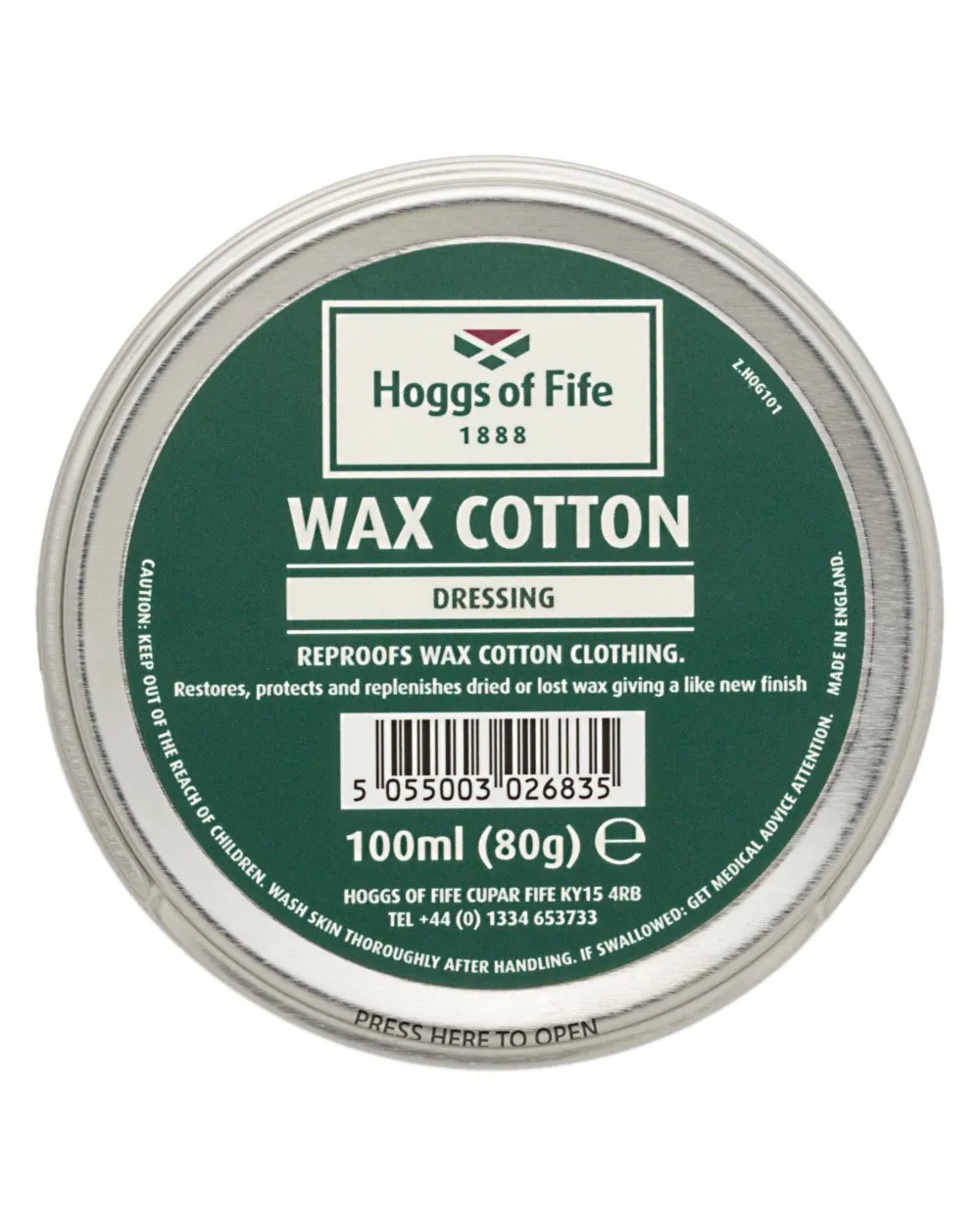 Hoggs of Fife Professional Waxed Cotton Dressing - Neutral 100 ml