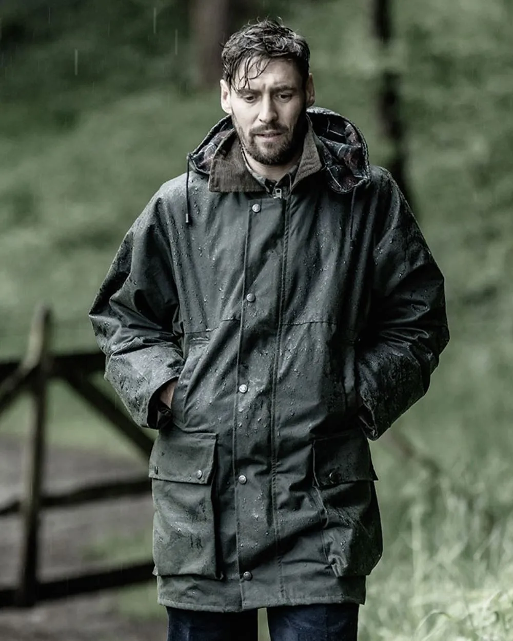 Hoggs of Fife Woodsman Waxed Jacket