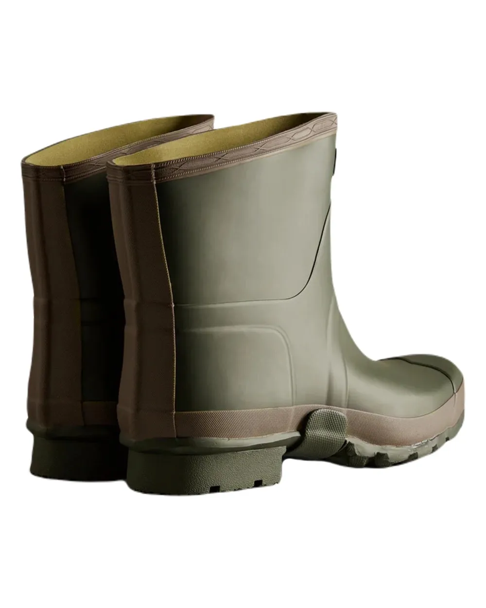 Hunter Mens Short Gardener Wellington Boots