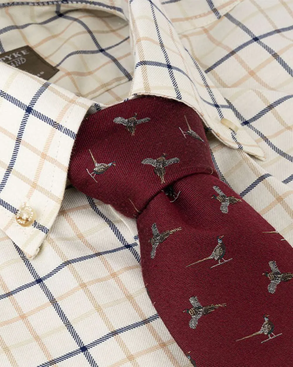 Jack Pyke Silk Tie Pheasant