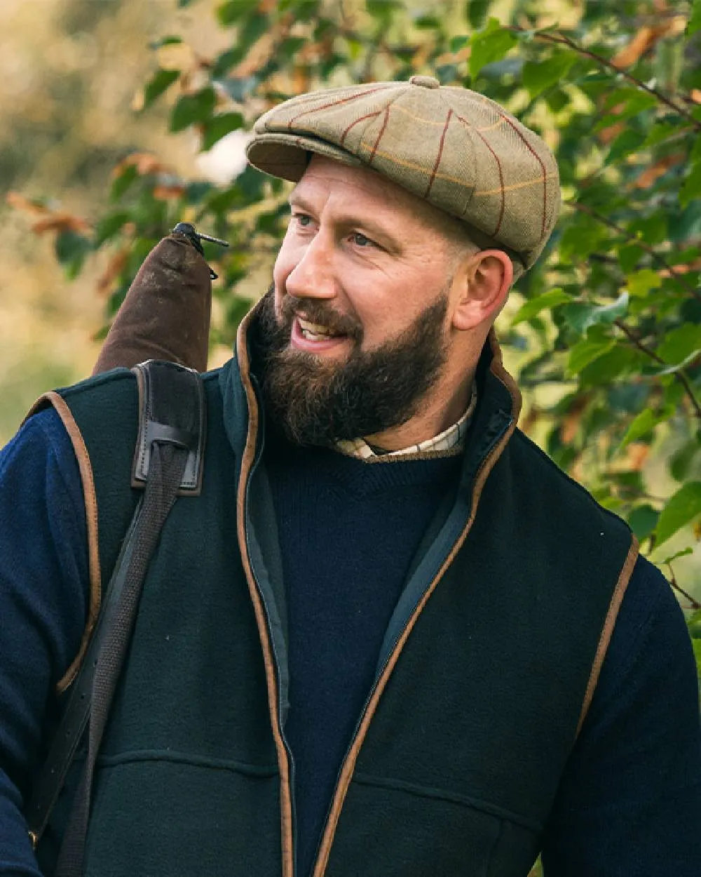 Jack Pyke Wool Blend Tweed Flat Cap