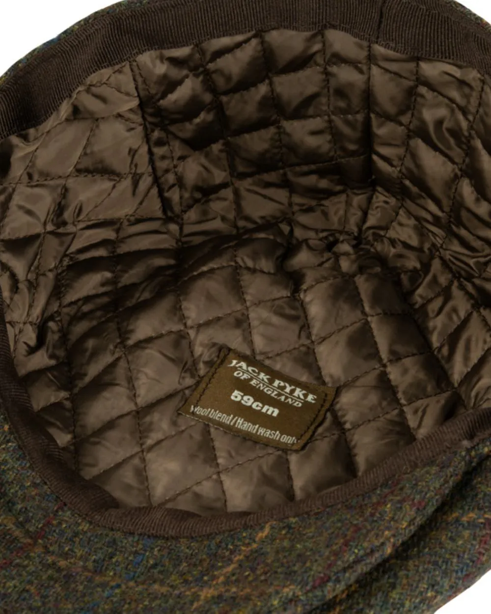 Jack Pyke Wool Blend Tweed Flat Cap