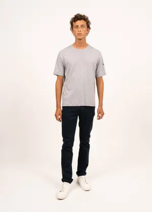 Jean en maille Jasper - coupe confort, en coton mlang (AMIRAL)