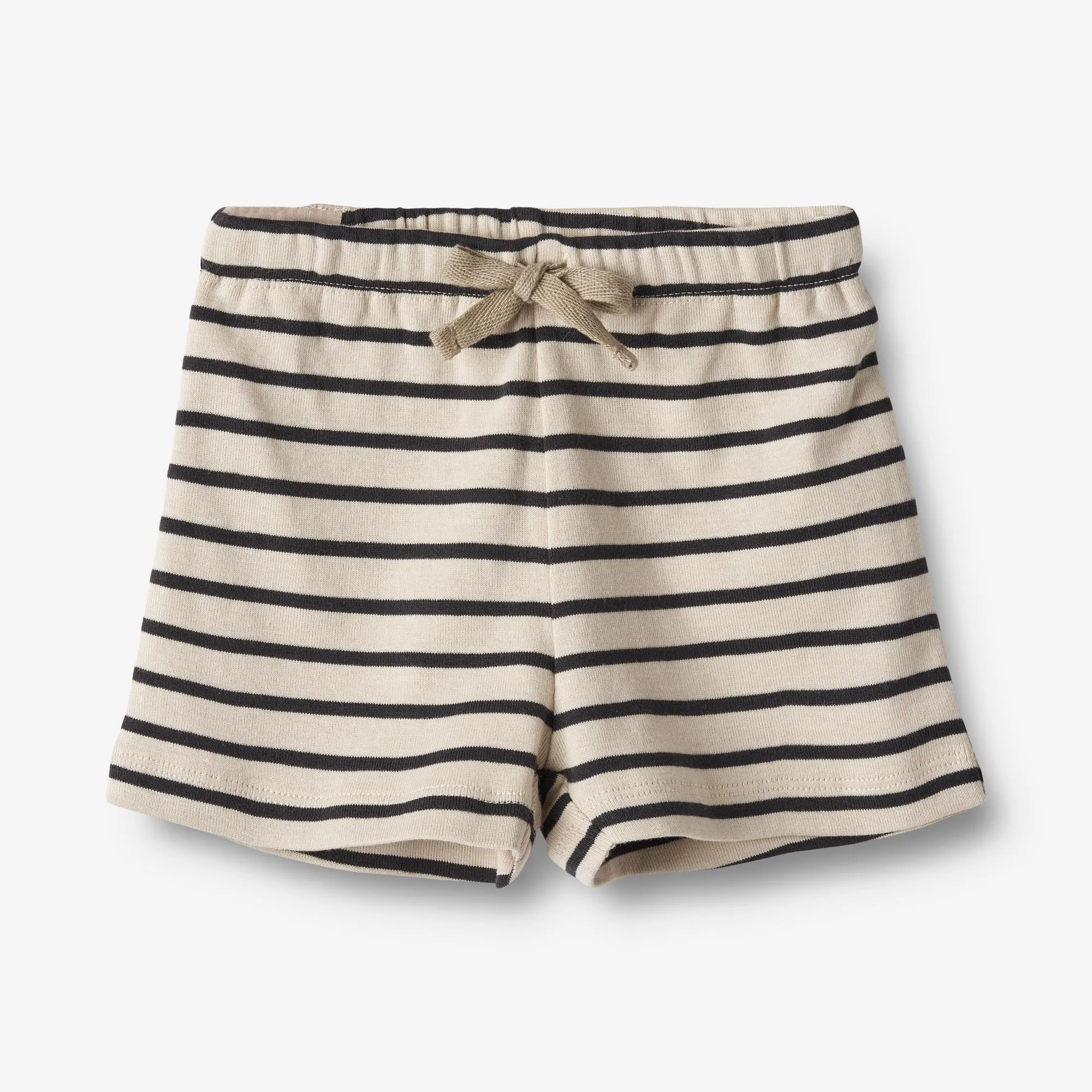 Jersey Shorts Vic - navy stripe Wheat