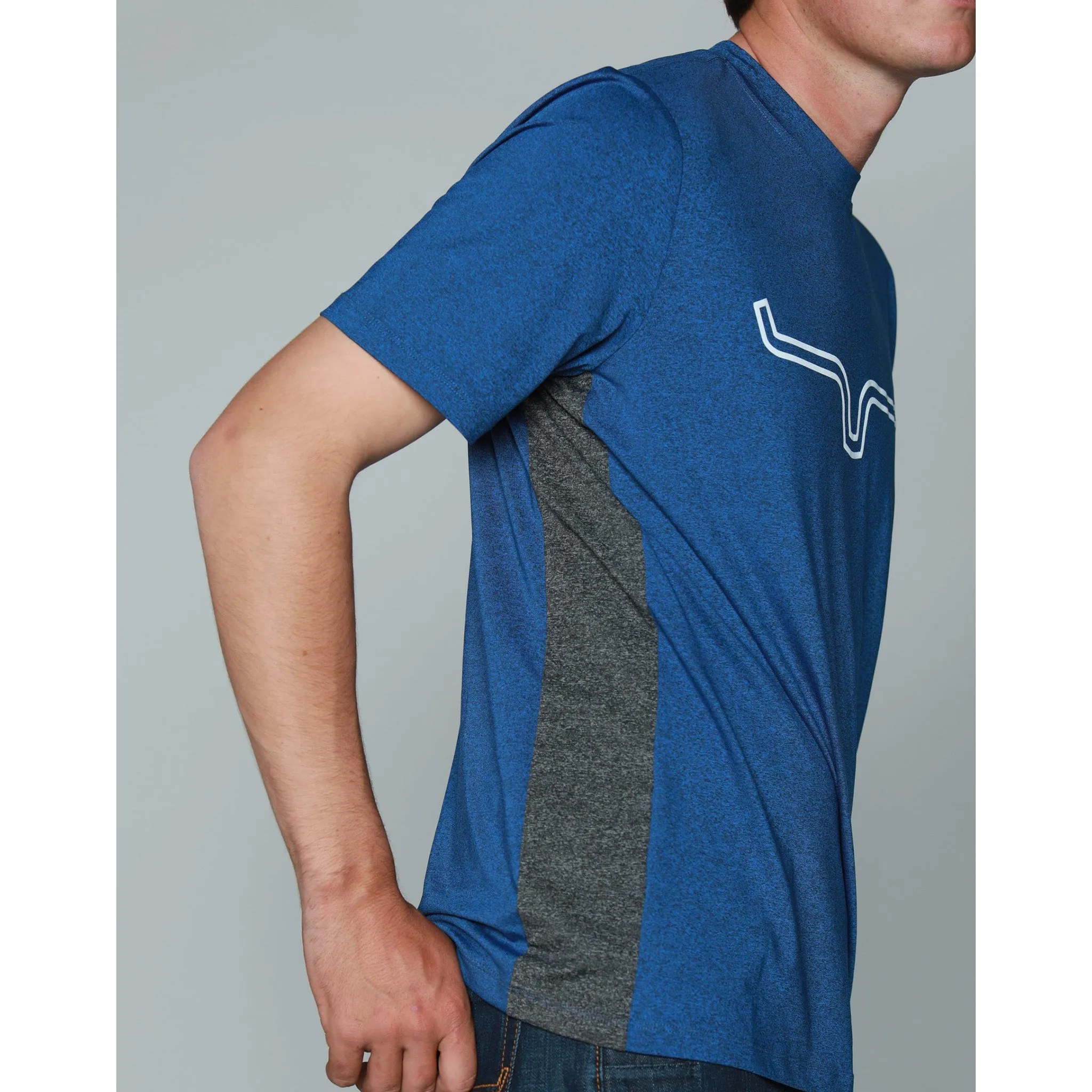 Kimes Ranch Men's Navy Phase 2 Tech Tee