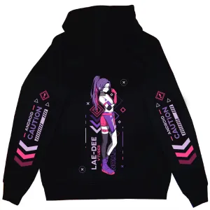 Lae-Dee Alert Anime Streetwear Hoodie