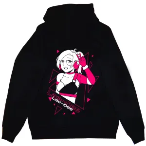 Lae-Dee Shapes Anime Streetwear Hoodie