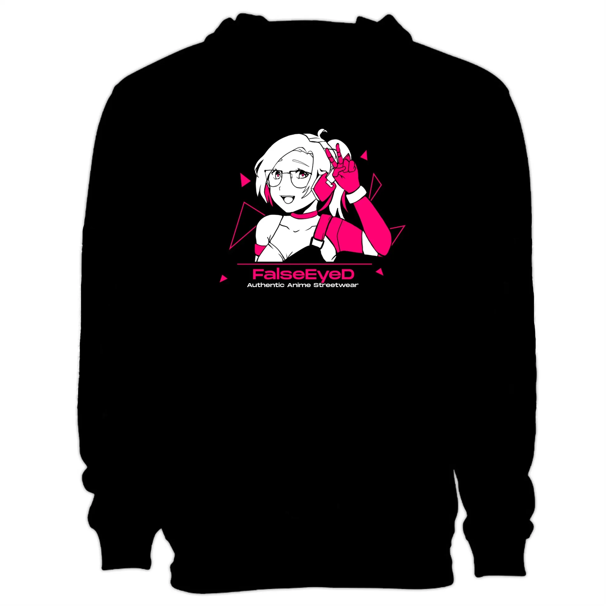 Lae-Dee Shapes Anime Streetwear Hoodie