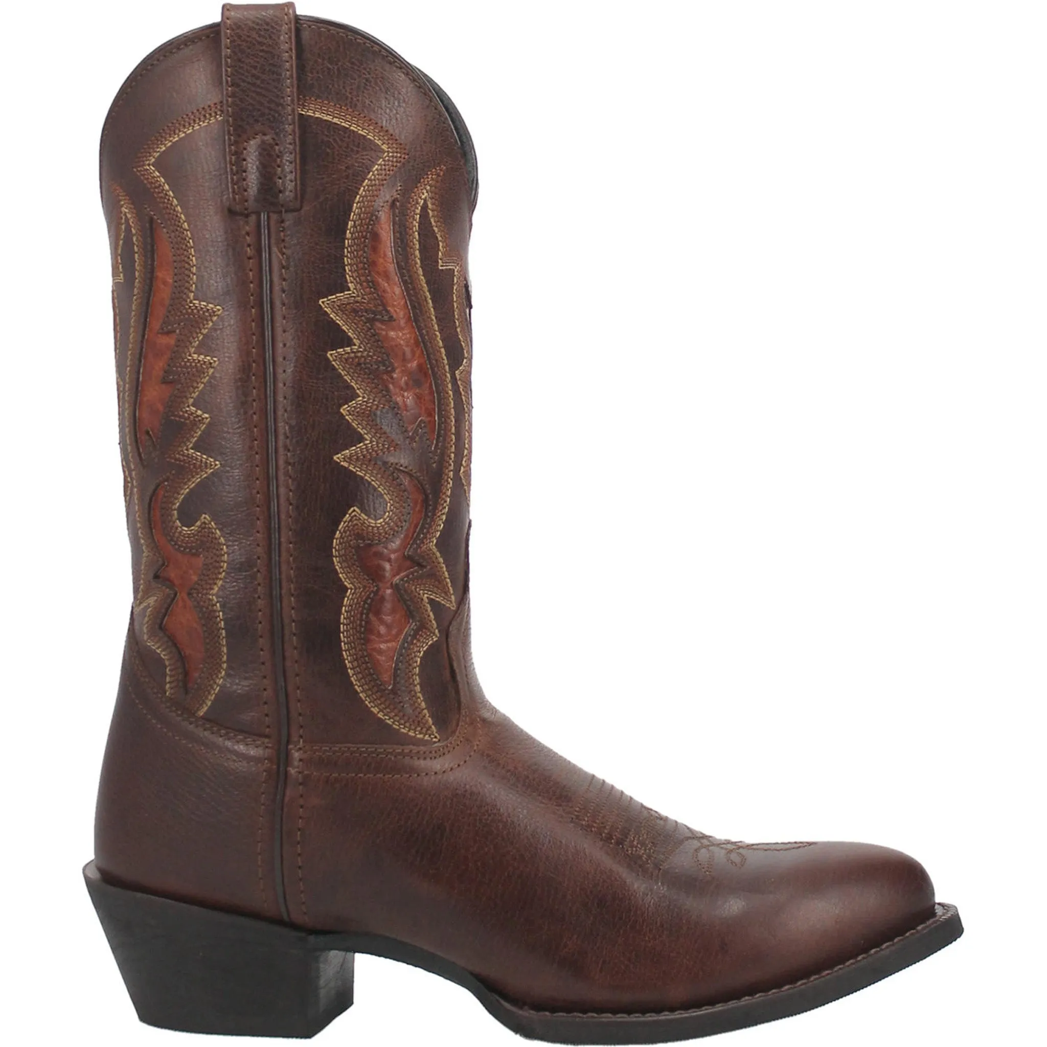 Laredo Men's Tan Silas Round Toe Boots