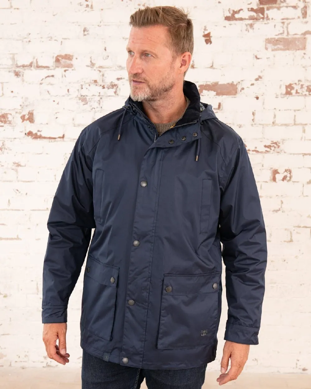 Lighthouse Mens Oxford Raincoat