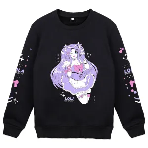 LolaBoba Boba Maid Crewneck