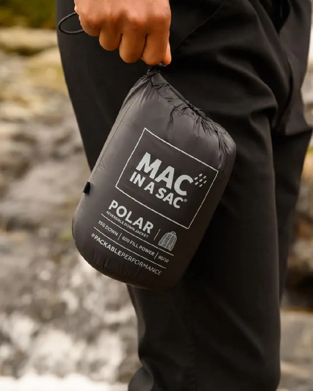 Mac In A Sac Mens Packable Polar Down Jacket