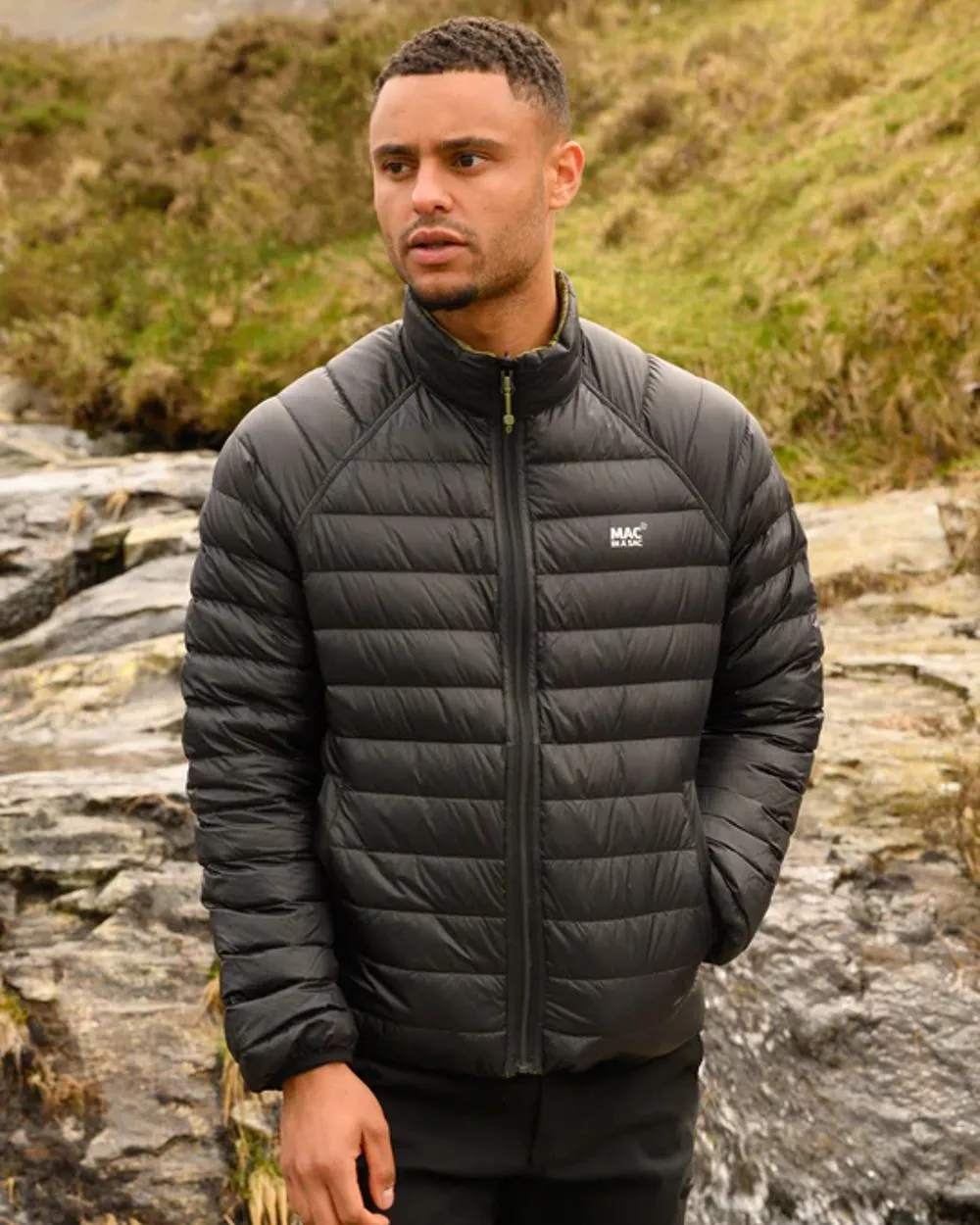 Mac In A Sac Mens Packable Polar Down Jacket