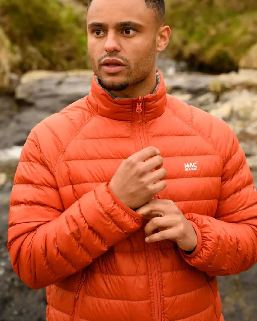 Mac In A Sac Mens Packable Polar Down Jacket