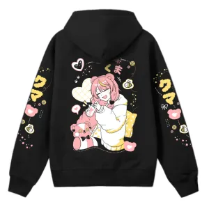 maddiekuma Honey Bear Hoodie