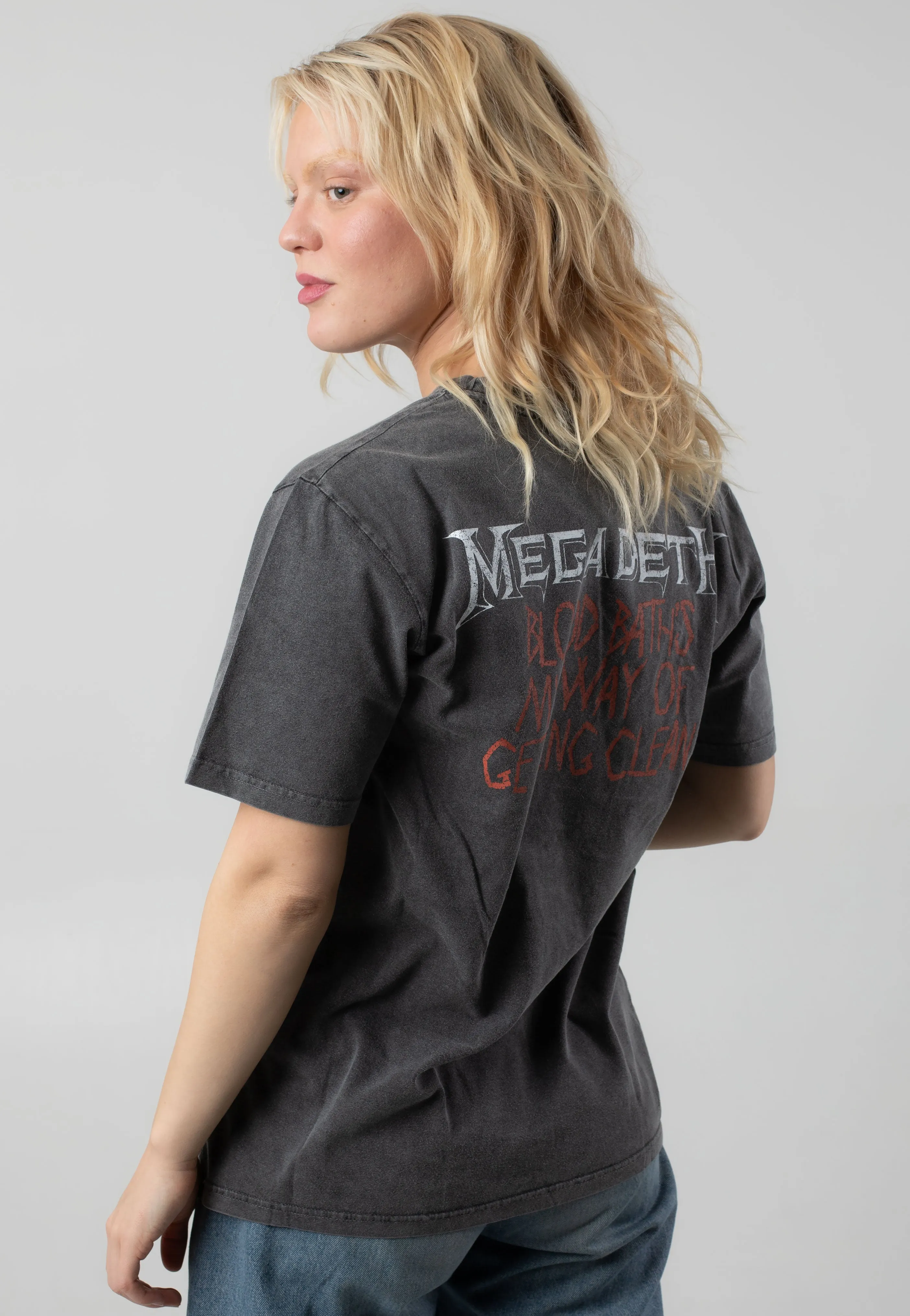 Megadeth - Black Friday Stone Washed - T-Shirt