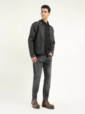 Men's 512 Black Slim Tapered Fit Mid Rise Jeans LEVI'S