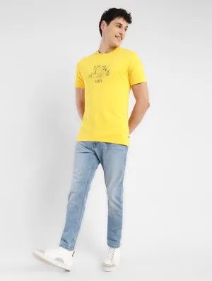 Men's 512 Blue Slim Tapered Fit Mid Rise Jeans LEVI'S