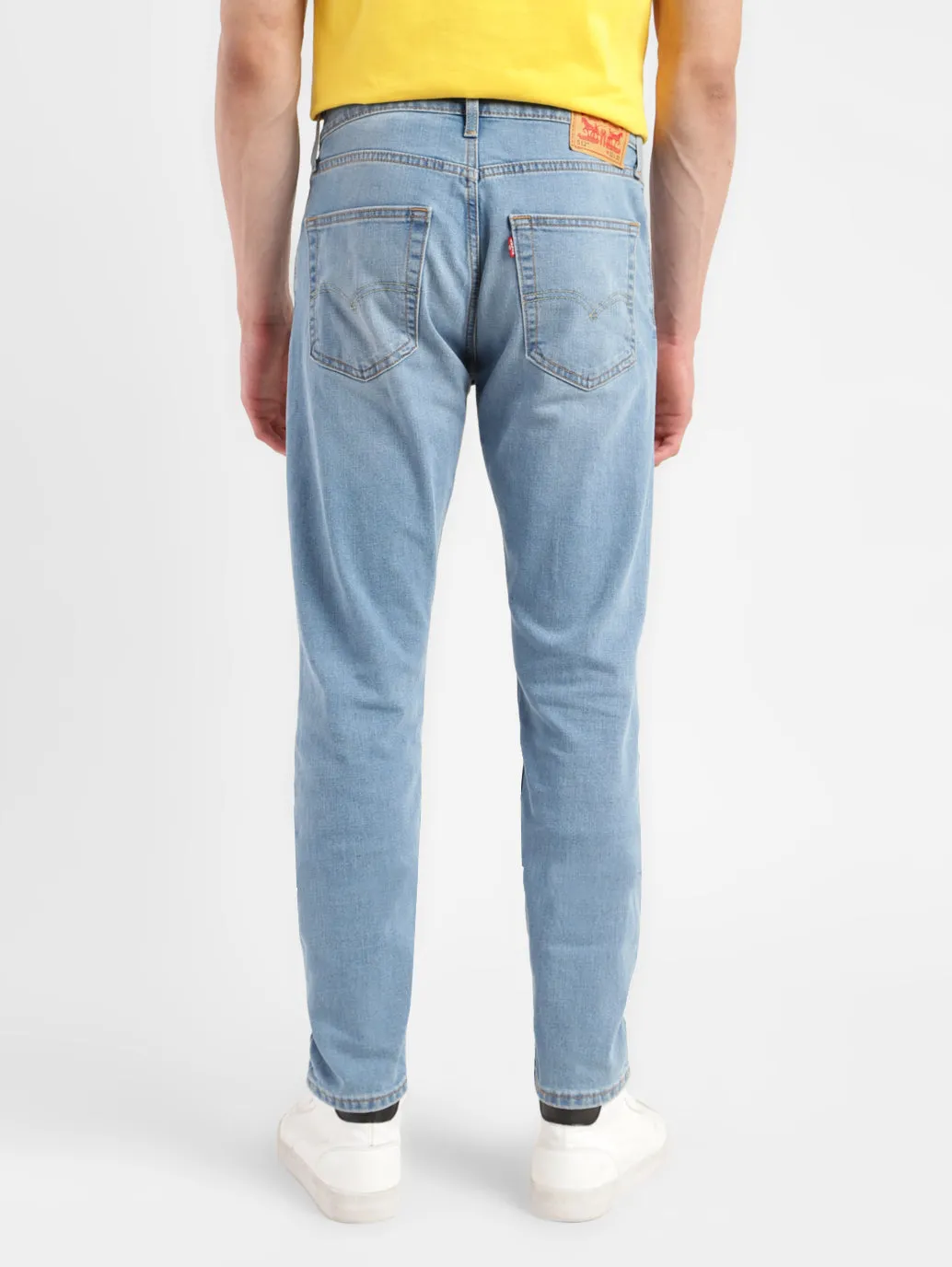 Men's 512 Blue Slim Tapered Fit Mid Rise Jeans LEVI'S