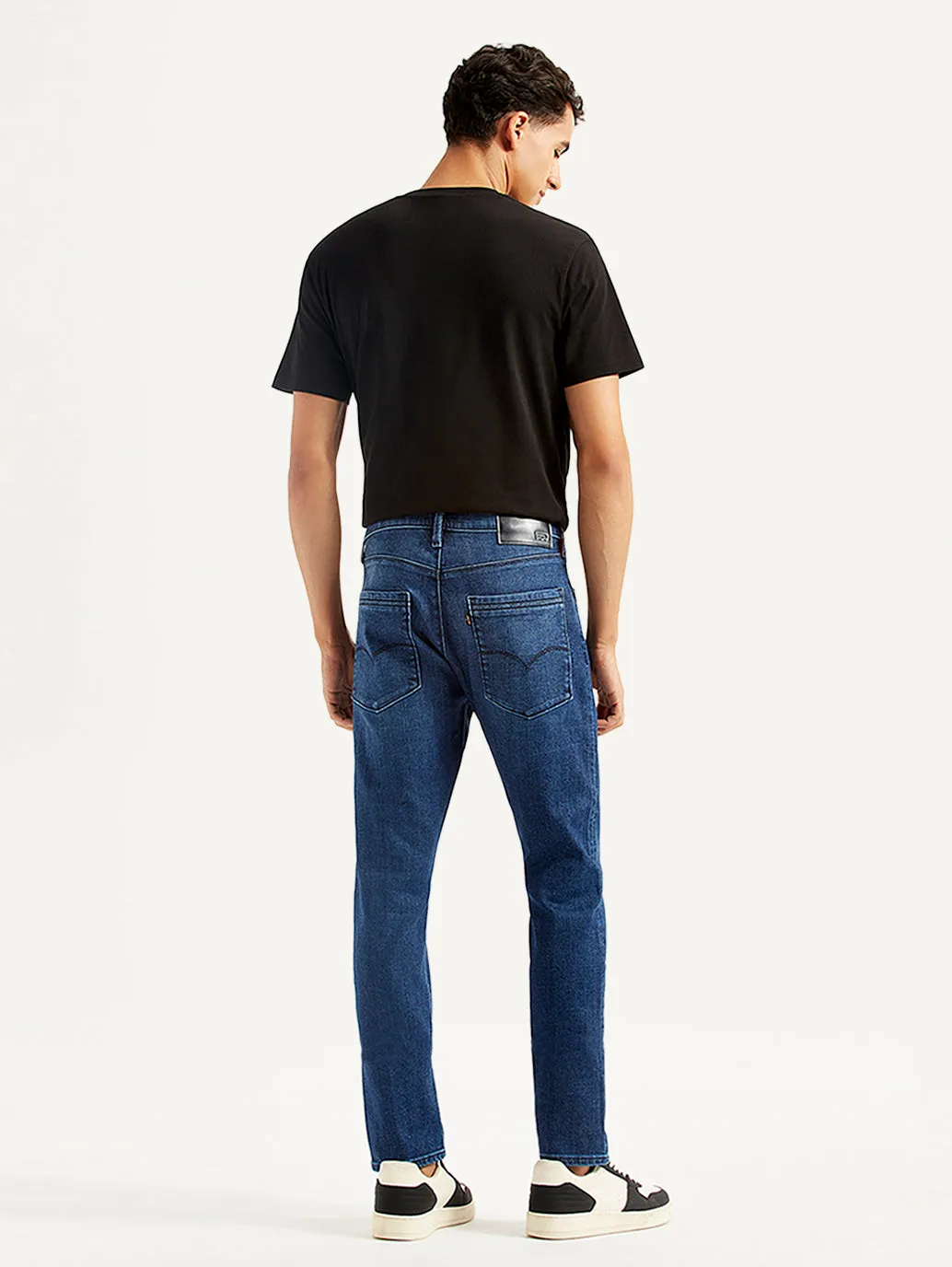 Men's 512 Blue Slim Tapered Fit Mid Rise Jeans LEVI'S