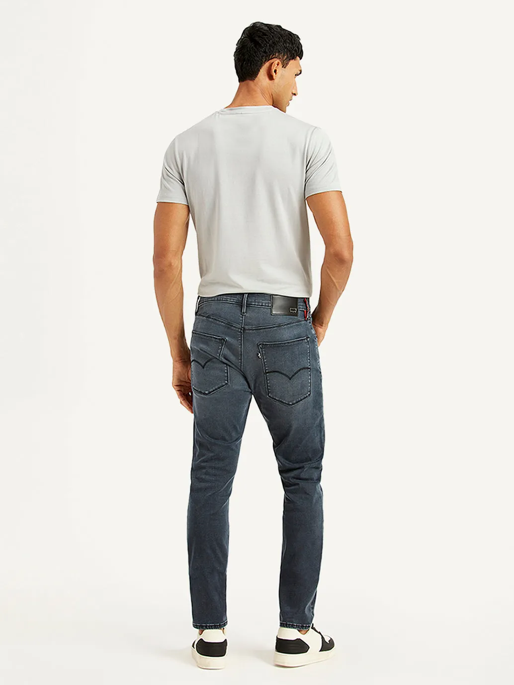 Men's 512 Blue Slim Tapered Fit Mid Rise Jeans LEVI'S