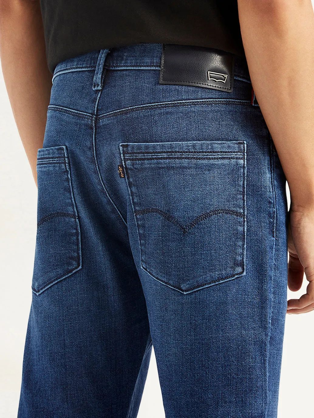 Men's 512 Blue Slim Tapered Fit Mid Rise Jeans LEVI'S