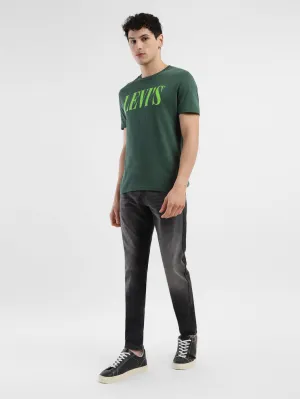 Men's 512 Grey Slim Tapered Fit Mid Rise Jeans LEVI'S