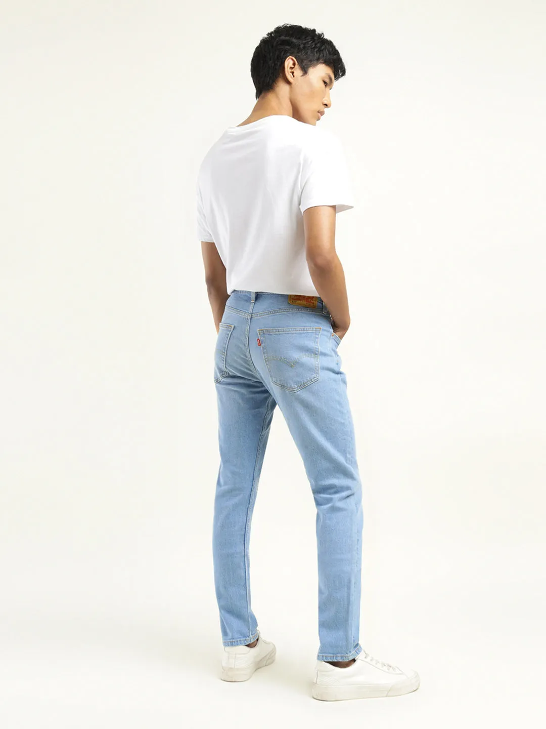 Men's 512 Indigo Slim Tapered Fit Mid Rise Jeans LEVI'S