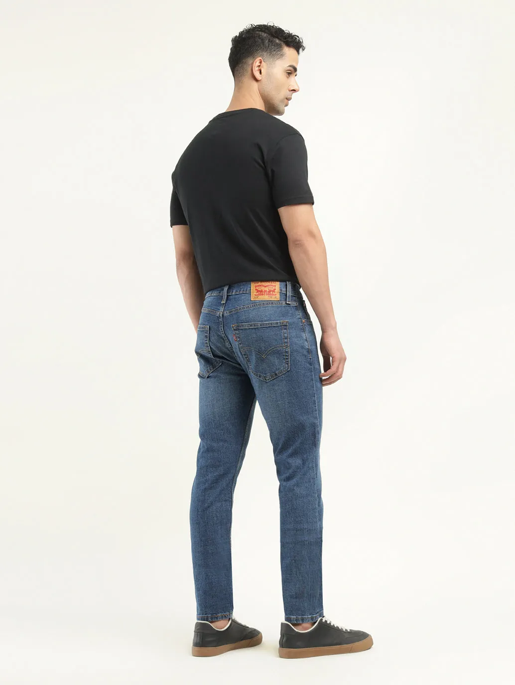 Men's 512 Indigo Slim Tapered Fit Mid Rise Jeans LEVI'S