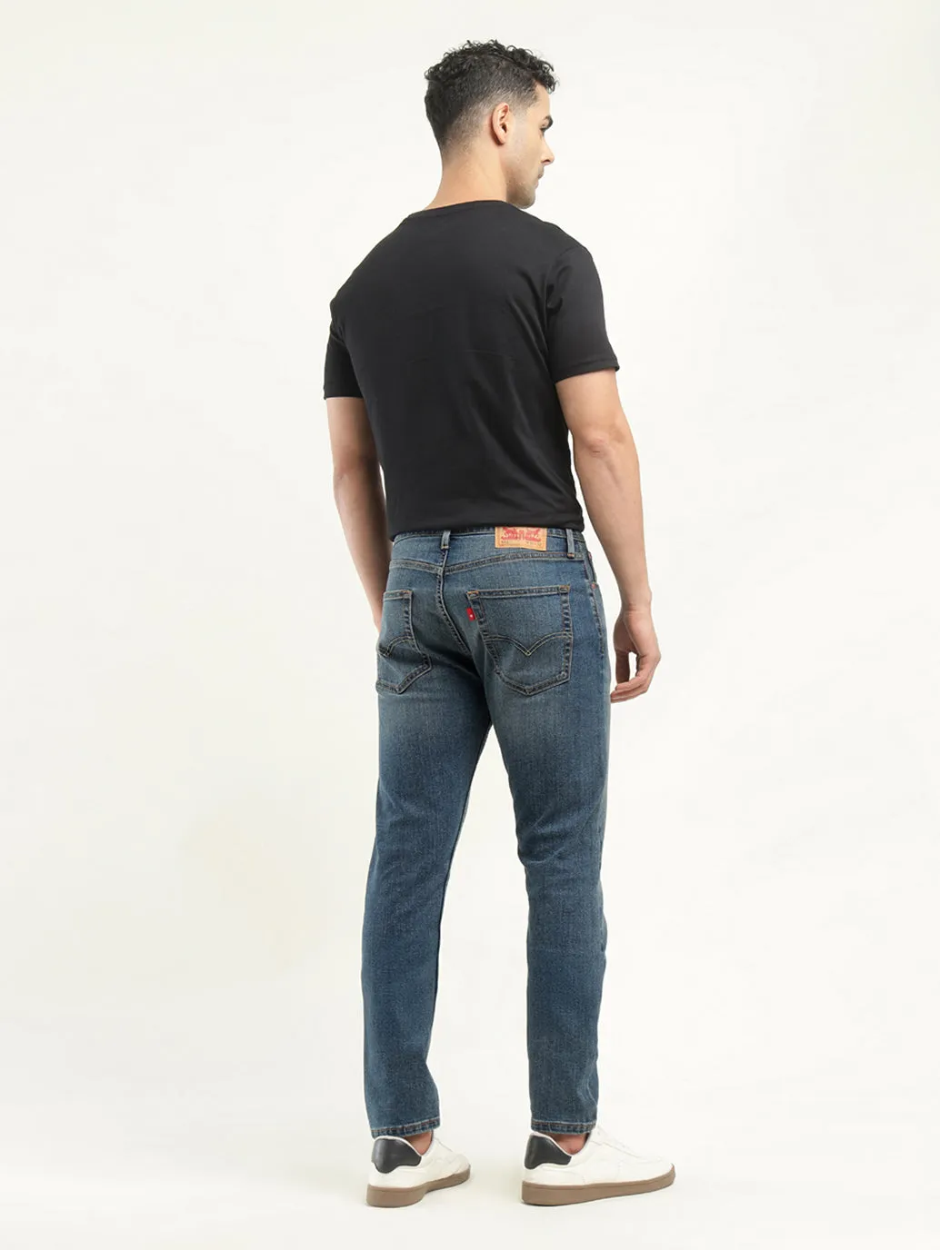 Men's 512 Indigo Slim Tapered Fit Mid Rise Jeans LEVI'S